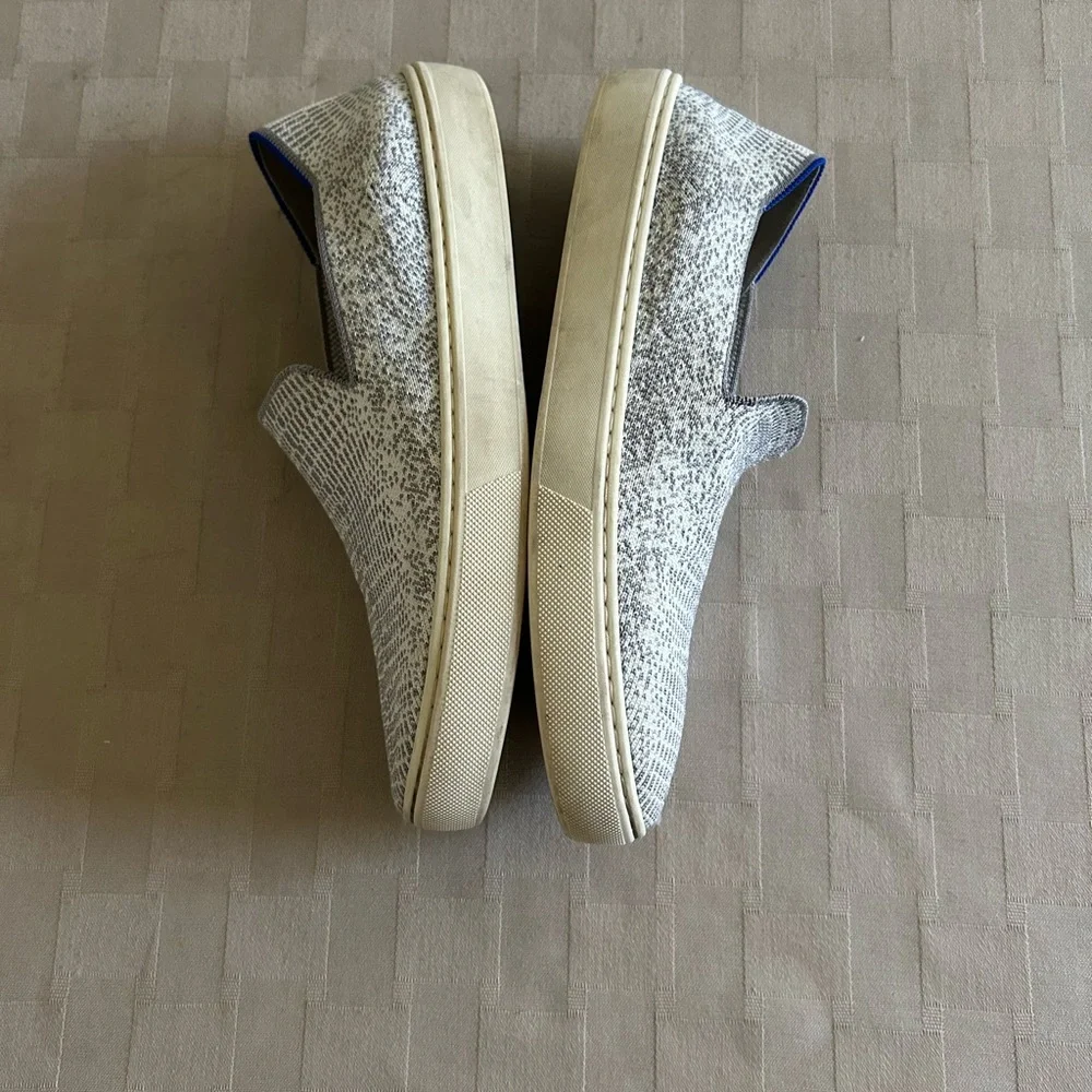 Rothy’s The Original Slip On Sneakers in Opal Python